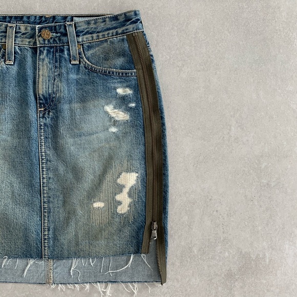 AG-ED DENIM THE ERIN PENCIL SKIRT - Picture 2 of 8